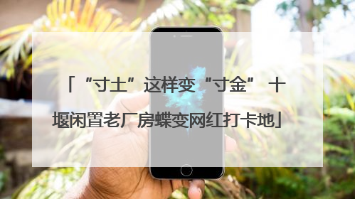 “寸土”这样变“寸金” 十堰闲置老厂房蝶变网红打卡地