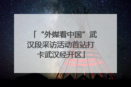 “外媒看中国”武汉段采访活动首站打卡武汉经开区