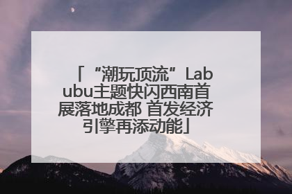 “潮玩顶流”Labubu主题快闪西南首展落地成都 首发经济引擎再添动能