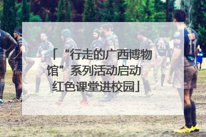 “行走的广西博物馆”系列活动启动 红色课堂进校园