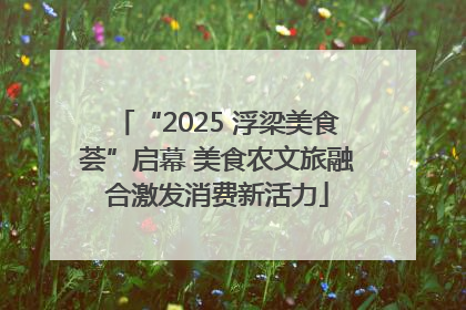 “2025 浮梁美食荟”启幕 美食农文旅融合激发消费新活力
