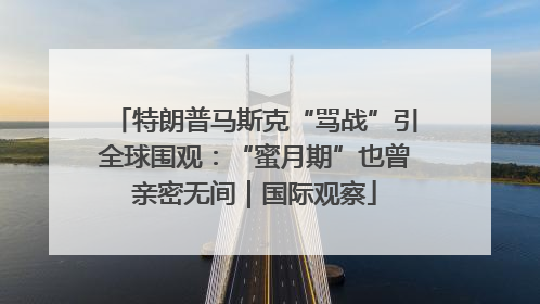 特朗普马斯克“骂战”引全球围观：“蜜月期”也曾亲密无间｜国际观察