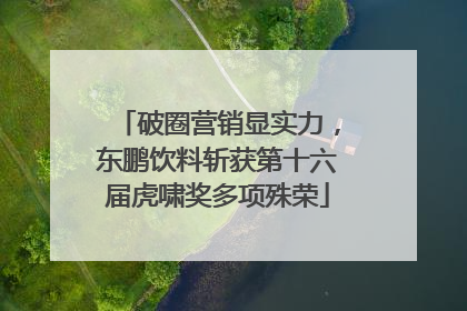 破圈营销显实力，东鹏饮料斩获第十六届虎啸奖多项殊荣