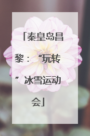 秦皇岛昌黎：“玩转”冰雪运动会
