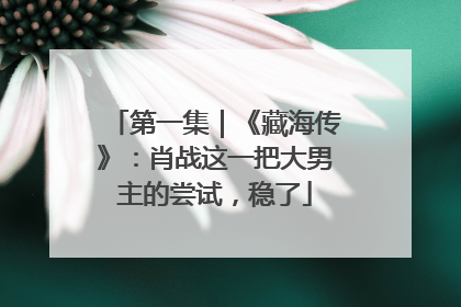 第一集｜《藏海传》：肖战这一把大男主的尝试，稳了