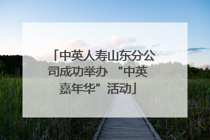 中英人寿山东分公司成功举办 “中英嘉年华”活动