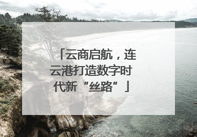 云商启航，连云港打造数字时代新“丝路”