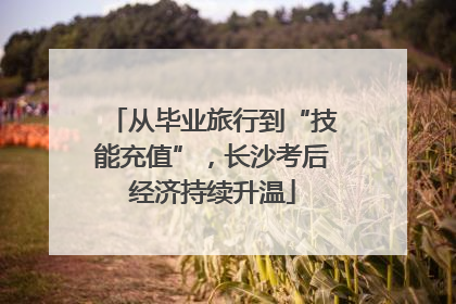 从毕业旅行到“技能充值”，长沙考后经济持续升温