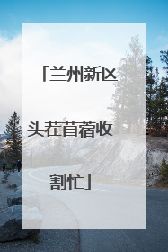 兰州新区头茬苜蓿收割忙