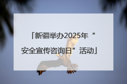 新疆举办2025年“安全宣传咨询日”活动