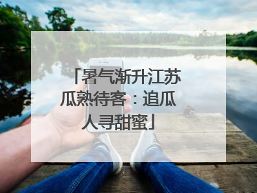 暑气渐升江苏瓜熟待客：追瓜人寻甜蜜