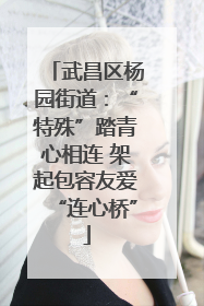 武昌区杨园街道：“特殊”踏青心相连 架起包容友爱“连心桥”