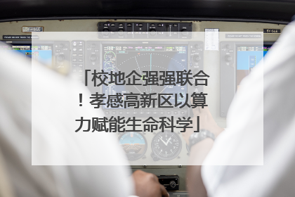 校地企强强联合！孝感高新区以算力赋能生命科学