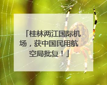 桂林两江国际机场，获中国民用航空局批复！
