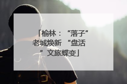 榆林：“落子”老城焕新 “盘活”文旅蝶变