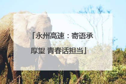 永州高速：寄语承厚望 青春话担当