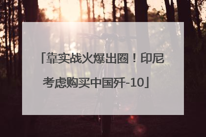 靠实战火爆出圈！印尼考虑购买中国歼-10