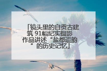 镜头里的自贡古建筑 91幅纪实摄影作品讲述“盐都遗韵”的历史记忆