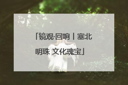 镜观·回响丨塞北明珠 文化瑰宝