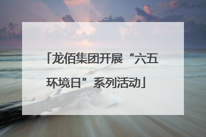 龙佰集团开展“六五环境日”系列活动
