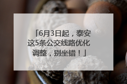 6月3日起，泰安这5条公交线路优化调整，别坐错！